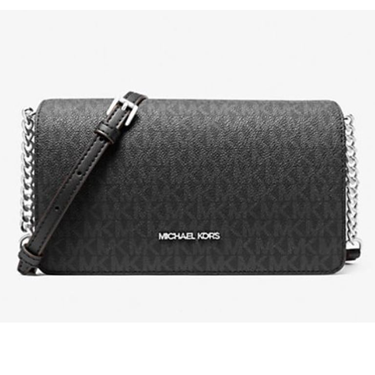 Michael Kors Women's Jet Set Medium Signature Logo Crossbody Bag Michael Kors Women's Jet Set Medium Signature Logo Crossbody Bag