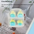 thumbnail image 4 of Molde de Fondant Bewildely para cupcakes de 4 cavidades silicona galletas postre DIY, 4 of 6