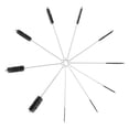 thumbnail image 5 of 10 Piezas Cepillo de Botella de Limpieza de Nylon Cepillos de Limpieza de Tuberías Cepillos de Tubo Botella de Tubo Limpiador de Lavado de Paja Kit de Cerdas Herramienta Negro, 5 of 5