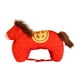 thumbnail image 1 of Sombrero de caballo de peluche, gorro de peluche de animal, sombrero novedoso para fiesta. rojo, 1 of 8