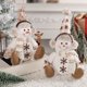 thumbnail image 4 of Adornos Interiores para el Hogar MuñEco de Nieve de Patas MuñEco de Punto MarróN CáLido DecoracióN del Hogar Sofá de la Sala de Estar, 4 of 5