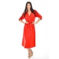 thumbnail image 1 of Vestido camisero de lino Roman Fashion /Juvenil, 2391 (Rojo) rojo G, 1 of 5