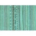 thumbnail image 1 of Ahgly Company Indoor Rectangle Solid Light Blue Modern Area Rugs, 7' x 9', 1 of 4