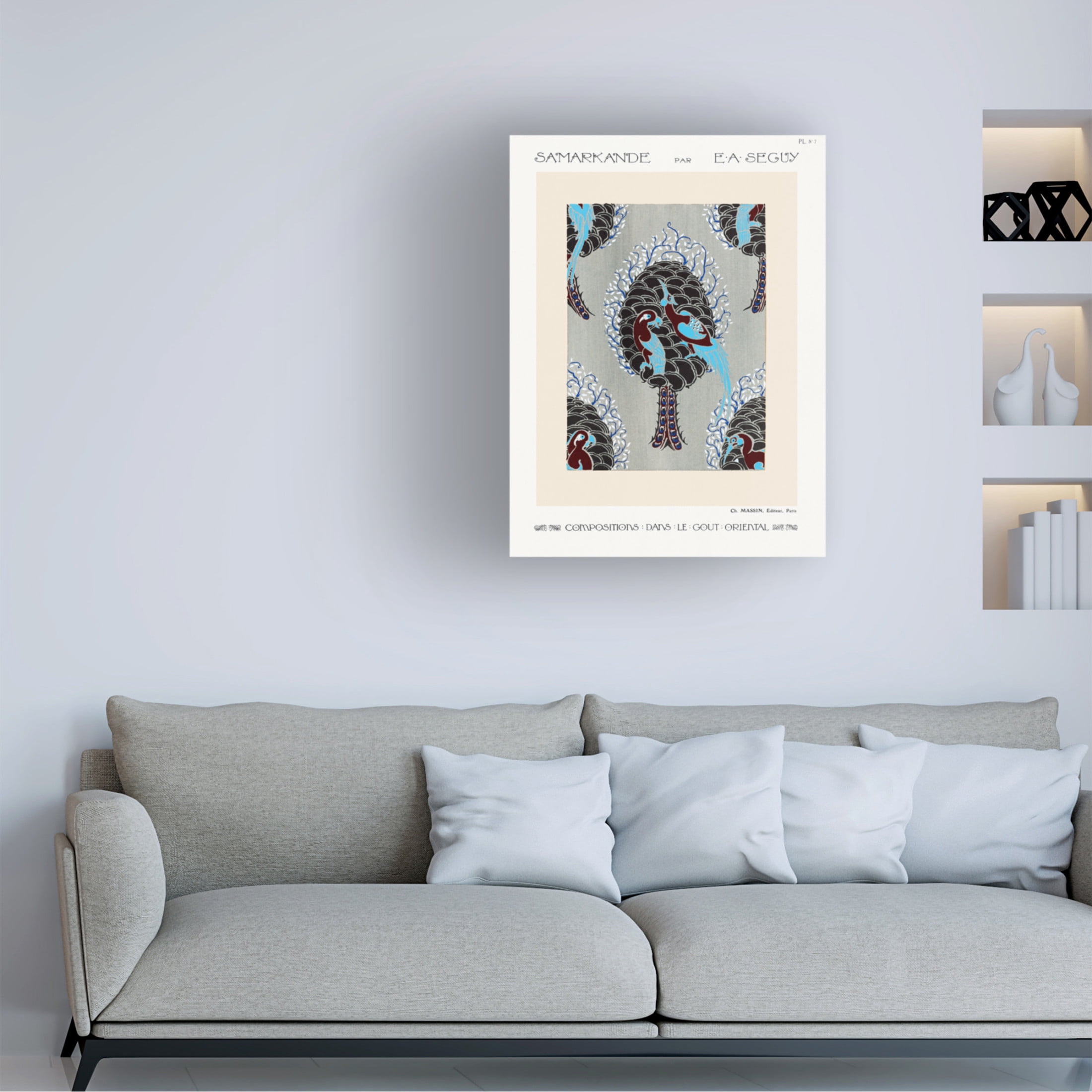Trademark Fine Art Pictufy Samarkande 7 Canvas Wall Art