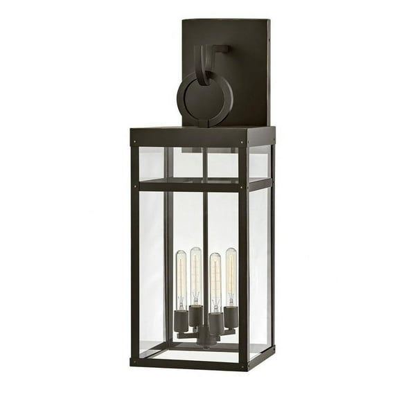 4 Light Extra Large Outdoor Wall Lantern-Oil Rubbed Bronze Finish-Incandescent Lamping Type Bailey Street Home 81-Bel-4312462