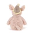 thumbnail image 2 of Piggy Wigg The Birthday Pig Baby Pink 12 inch Plush Fabric Stuffed Figure Toy, 2 of 5