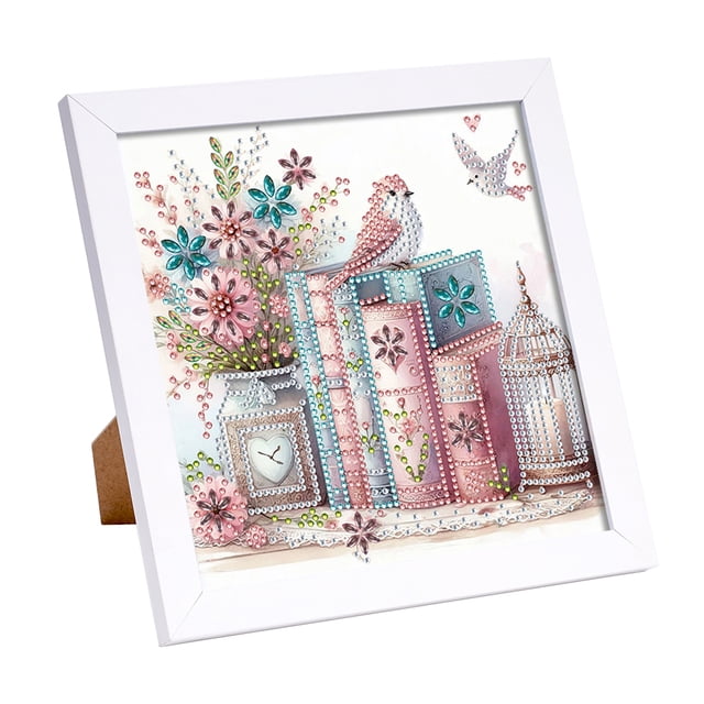Kit Libro Con Forma Especial Parcial DIY 5D 19 2x19 2 Cm