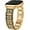 Gold, variant on TOYOUTHS Compatible with Apple Watch Band for Women 42/41/40/38/44/45/46/49mm, Mosaic Style Stainless Steel Bracelet Strapfor iWatch Ultra Series 10 9 8 7 6 5 4 3 SE