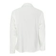 thumbnail image 5 of YUTK Womens Jackets and Cardigans,Women's Summer Fashion Solid Color Slim Long Sleeve Double Breasted Suit Small Jacket(White,Xl), 5 of 5