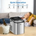thumbnail image 3 of Tookss Ice Machine Table, Electric Ice Machine for Home/Kitchen/Office. Silver, 3 of 9