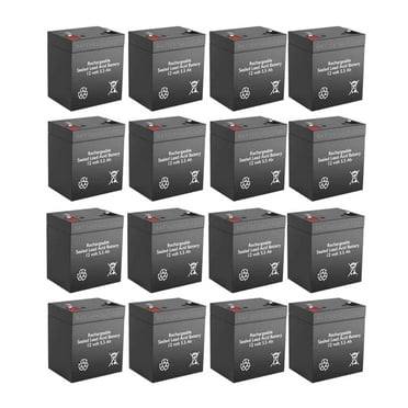 BatteryGuy Universal battery D5777 replacement battery - BatteryGuy brand equivalent (rechargeable, High Rate - Qty of 16)