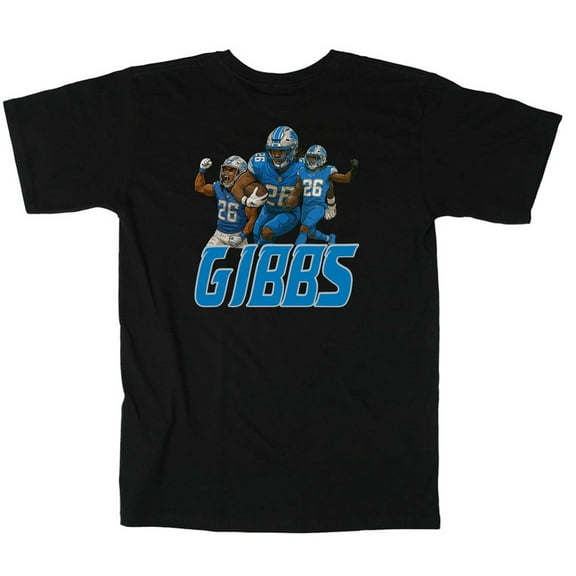 Jahmyr Gibbs Collage Detroit Shirt T-Shirt