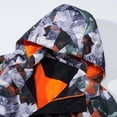 thumbnail image 3 of MGEOY Boys Rain Jackets Lightweight Waterproof Hooded Raincoats Windbreakers for Kids, 3 of 8