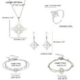 thumbnail image 3 of ZPAQI Fashionable Stainless Steel Jewelry Set Knots Pendant Accessories, 3 of 21