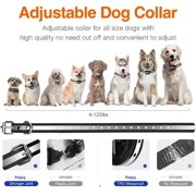 PetJoy Adjustable Dog Collar with Buckle, Replacement Collar Strap for Shock Collar ,Dog Collar for Small Medium Large Dogs