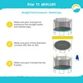 thumbnail image 4 of N1-1216100000 12 ft. Trampoline Frame Size Replacement Netting, 4 of 5