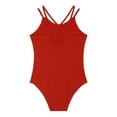 thumbnail image 3 of inhzoy Kids Girls' Spaghetti Straps Camisole Tank Leotard, 3 of 5