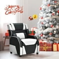 thumbnail image 5 of Gymax Gaming Recliner Sofa PU Leather Armchair for Kids Youth w/ Footrest White, 5 of 10