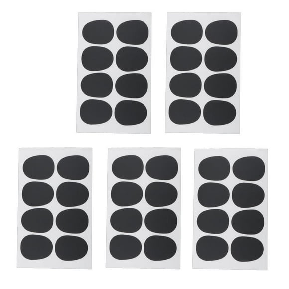 Pack de 40 almohadillas de saxofón Yuyangstore Almohadilla de parche para boquilla de saxofón