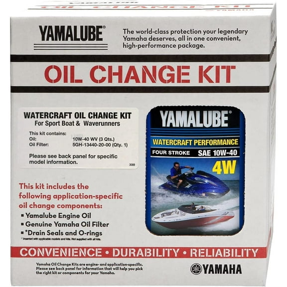 Yamaha New OEM, Yamalube Oil Change Kit- Watercraft, LUB-WTRCG-KT-00
