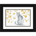 thumbnail image 1 of Audit, Lisa 18x13 Black Ornate Wood Framed with Double Matting Museum Art Print Titled - Happy Yellow 14A, 1 of 4
