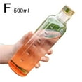 thumbnail image 4 of QHUDLV Clear Plastic Water Bottle, 500ml/700ml Capacity New Q7 T5Z1 S3B8 Y5N7 E8X2, 4 of 9