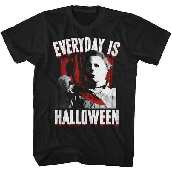 Halloween Everyday Black Adult T-Shirt 5Xl