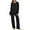 Black, variant on Tnhcen Women's Soft Pjs Viscose from Bamboo Pajamas Set Long Sleeve Loungewear Wide Leg Pants Homewear Set S-2XL