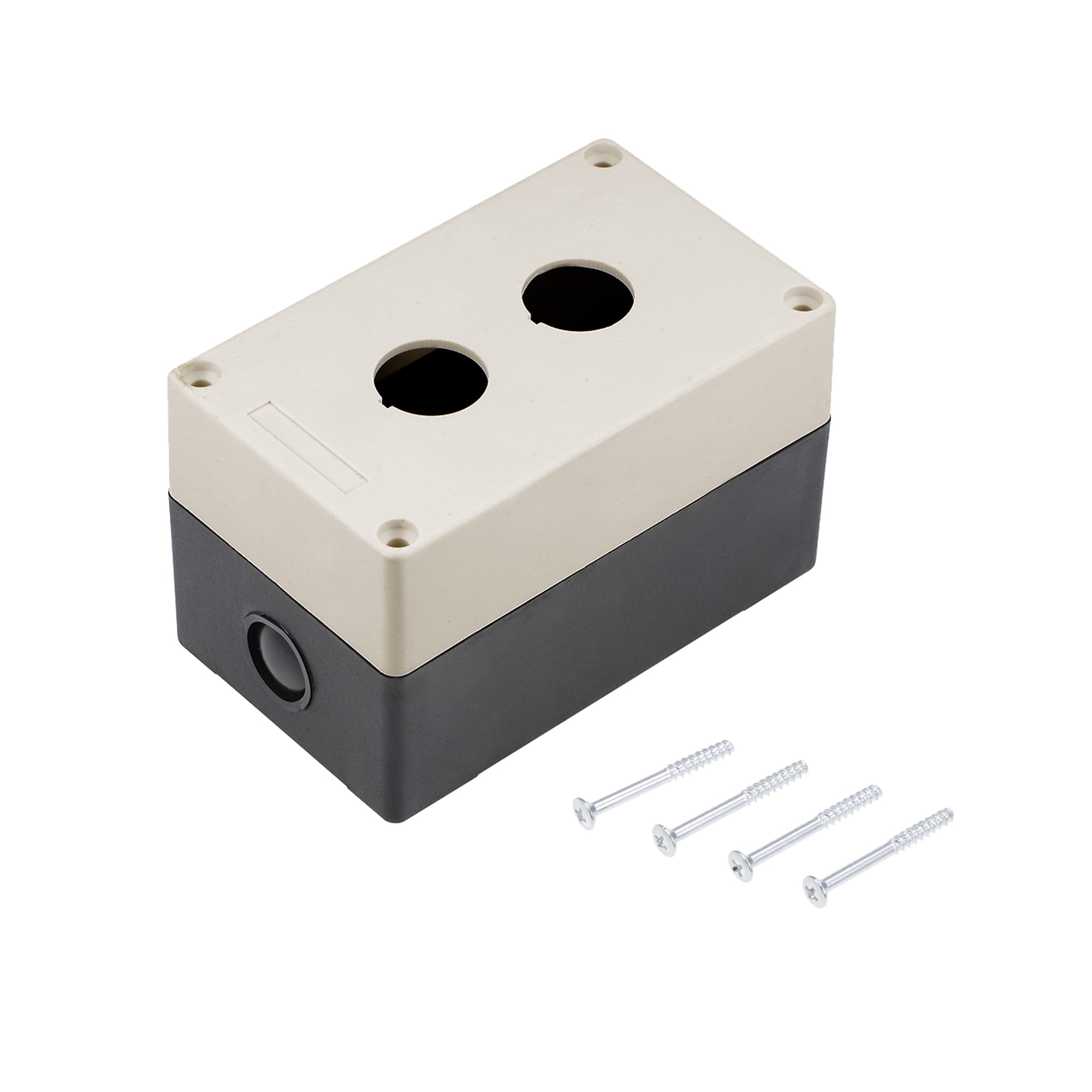 Push Button Switch Control Station Box 22mm 2 Button Aperture Light