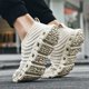 thumbnail image 3 of Zapatos casuales suaves Harajuku para hombre, zapatillas deportivas elegantes y transpirables, zapatos planos para caminar al aire libre para hombre (26 cm), 3 of 4