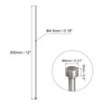 thumbnail image 2 of Straight Ejector Pins, 4.5mm Dia 65Mn Steel Round Tip Punch 300 Length for Mechanical 5Pack, 2 of 5