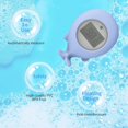 thumbnail image 2 of Termómetro de Baño para bebé, Termómetro de Agua para Bañera de Bebé en Forma de Ballena, Termómetro Digital de Temperatura del Agua para Niños Recién, 2 of 3