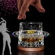 thumbnail image 3 of Set de vasos para whisky BOLESTA, vaso giratorio, cristal, 160 ml, 3 of 9