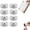 8PCS, variant on Self Adhesive Mini Caster Wheels, Universal Small Wheels for Rolling, 360° Swivel Wheels for Furniture, Mini Smooth Rollers for Kitchen Home Storage Boxes, Small Furniture (16PCS)