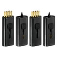thumbnail image 1 of Cepillo Retráctil para Palos de Golf Uxcell [4PCS] - Limpiador de Ranuras de Doble Cara para Golfista - [Negro-2.3IN], 1 of 7