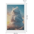 thumbnail image 2 of Diamond Art Kits for Adults, Cute Cloud CatDiamond Painting Kits for Beginners, Frameless Round 5D Full Drill Diamonds Art Gem Art Crafts Home Decor Gifts, 2 of 8