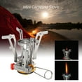 thumbnail image 3 of TOMSHOO Mini Réchaud-Bocal de Randonnée Brûleurs Camping Plein Air Cuisson Pliable Randonnée Fourniture Butane Propane Compatible avec Bonbonne, 3 of 9