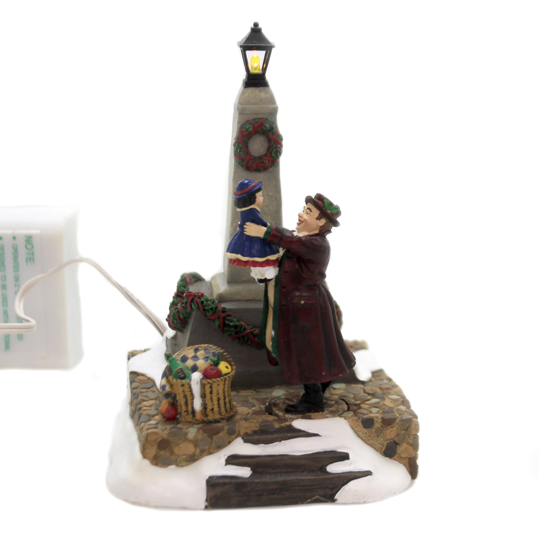 Department 56 Accessory ANIMATED HOLIDAY JOY Dickens Village Retired