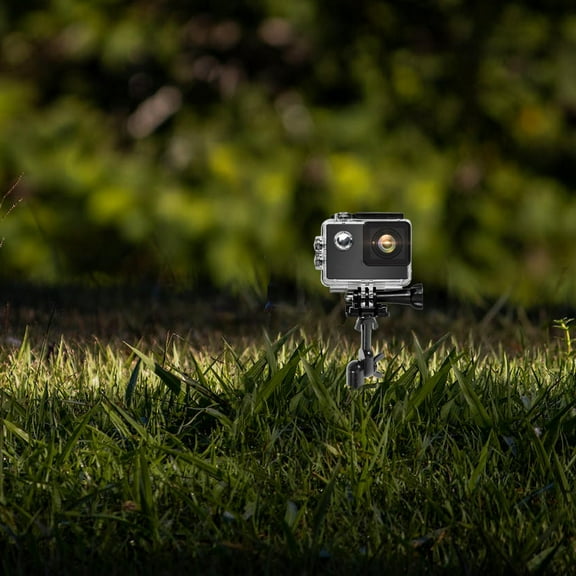 IDEANATEGRATE 1Set Black Metal Trail Camera Mount for Secure and Stable Recording