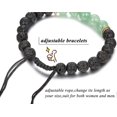 thumbnail image 4 of 10Pcs Bead Bracelet for Women Men 7 Chakra Oil Stone Diffuser Bracelets Set Aromatherapy Yoga Bracelet 8mm Beaded, 4 of 4