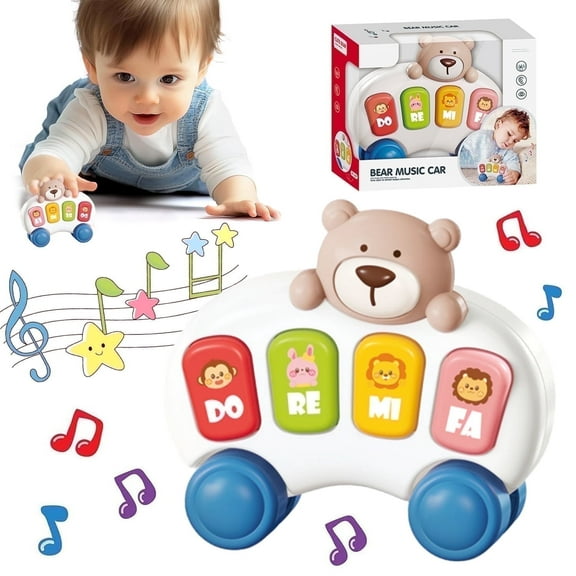 Infant Toys, Baby Piano Toy for 12-24 Months, Newborn Birthday Gifts for 1 Year Old Girls Boys