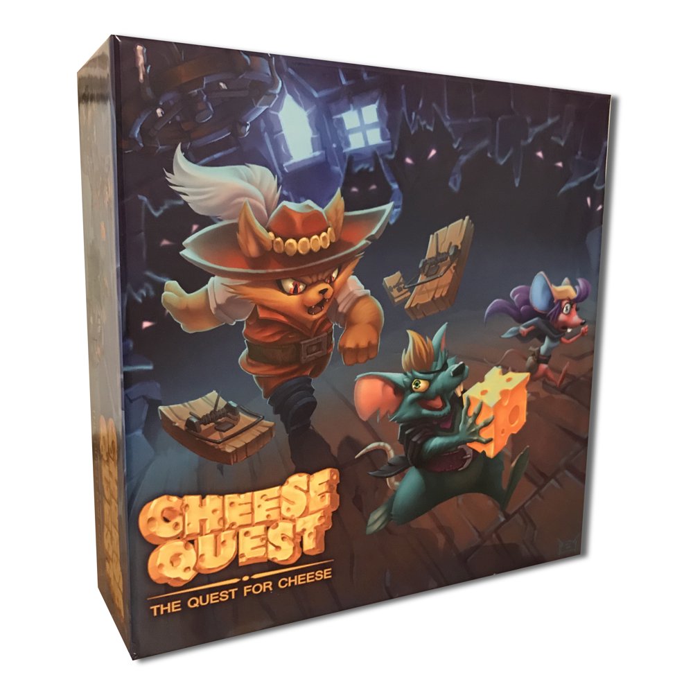 Cheese Quest The Quest for Cheese Board Game