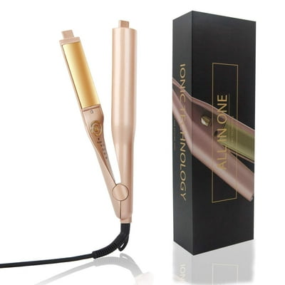 Meraif 2 in 1 Ceramic Hair Straightener and Curler Kuwait Ubuy