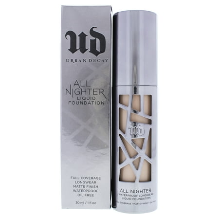 All Nighter Liquid Foundation - 1.5 Fair Bisque by Urban Decay for Women - 1 oz (Best Urban Decay Palette For Fair Skin)