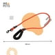 thumbnail image 3 of Correa de Entrenamiento para Perro Mr. Pets Resistente rojo Unitalla, 3 of 7