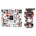 thumbnail image 4 of Meccano, Kit de Construction de Modèle de Supercar Motorisé 27-en-1, 4 of 7