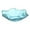Mint Green, variant on Dienrx Clearance Crystal Plastic Wave Dried Fruit Plate, 1*Candy Dish, Large Crystal Plastic Fruit Tray Living Room Creative Dried Fruit Candy Tray Household Fruit Tray