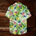 thumbnail image 5 of Rvwovn Men's and Women's Summer Hawaiian Beach Shirt - Short Sleeve Floral Tropical Button Down Casual Top, 5 of 7