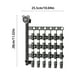 thumbnail image 3 of Tendered Multifuncional Xihbxyly para El hogar plegable para Colgar En la pared con pinzas, 3 of 6