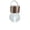 D001- White, variant on Solar Outdoor Light, Solar Hanging Lantern, Yard Lights Outdoor Solar Powered, Outdoor Lighting for Yard, Yellow Cracked Globe Solar Garden Hanging Lamp, 2 Inch Diameter X 4 Inch